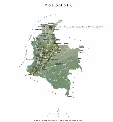 Colombia www.andesmapas.com